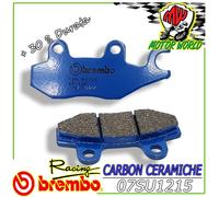 07SU1215 PASTIGLIE BREMBO CERAMICHE ANTERIORI PEUGEOT DJANGO HERITAGE 50 2014 >