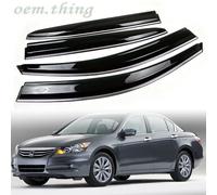 08-12 Fit FOR HONDA Accord 8 Sedan Window Vent Visors Sun Rain Wind Deflectors