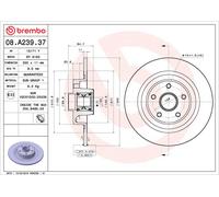 BREMBO Discofreno 08A23937