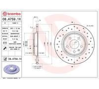 Brembo Disco Freno 08A7591X