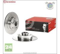 08.B369.17 Kit Coppia Dischi Freno Brembo Post Per Renault Megane Iii 2 Volumi /