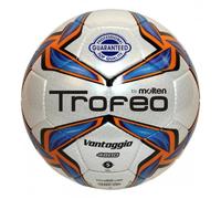 (08) Nr 5 PALLONI CALCIO MOLTEN F5V4800-TR "TROFEO" MIS. 5 IN PELLE SINTETICA