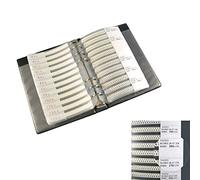 0805 1% SMD Chip Capacitors Assortment Kit 170 Values Capacitor Sample Book Fixed Resistor 0R -10MΩ/Ohm Resistance Capacitance Meters