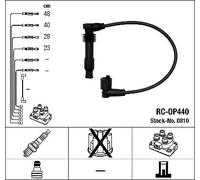 0810 NGK Kit cavi accensione per CHEVROLET,DAEWOO,OPEL,VAUXHALL