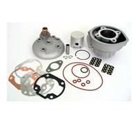 081100 GRUPPO TERMICO ATHENA RACING 70CC D.47,6 BETA ARK 50 LC SP.10 ALLUMINIO SCARICO CON TRAVERSINO