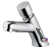 08212 Miscelatore per lavabo temporizzato con comando a pulsante IDRAL