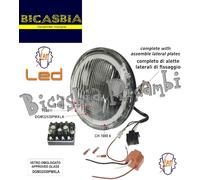 0838 - SIEM - FARO FANALE ANTERIORE A LED VESPA 125 150 200 PX ARCOBALENO DISCO
