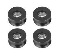 0840UU Puleggia U-Groove Ruota U Guida Ruota 8 × 40 × 20,7mm 4 Pz