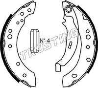 088.241 TRUSTING GAN.FRE.RENAULTTwingo II (CN0) : 1.2,1.2 Trusting Freni