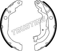 088.244 TRUSTING Kit ganasce freno per DACIA,NISSAN,RENAULT