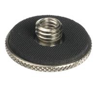 088LBP Adattatore da 1/4 a 3/8 in Alluminio Argento