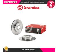 08982610 Coppia disco freno posteriore (MARCA-BREMBO)..