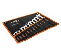 09-752 Set di chiavi anello bocca acciaio al cromo-vanadio 12 pz. NEO TOOLS