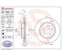 Kit Coppia Dischi Freno Brembo Ant Per Mercedes Classe M L #S4