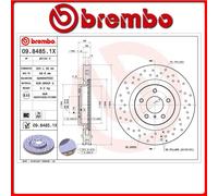 09.8485.1X#5 DISCO FRENO ANTERIORE SPORTIVO BREMBO XTRA NISSAN 350 Z Roadster (Z