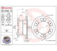 09.9763.10 Disco freno Brembo