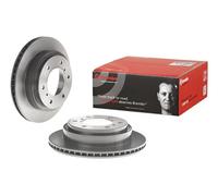 2x BREMBO 09.A450.11 Coated Disc Line Disco freno per MITSUBISHI Pajero II (V30)