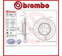 09.A820.1X#18 DISCO FRENO ANTERIORE SPORTIVO BREMBO XTRA AUDI A4 (8K2, B8) 2.0 T