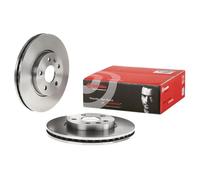 COPPIA DISCHI FRENO ANT BREMBO CHEVROLET AVEO 1.2 63KW 11> 09B35510