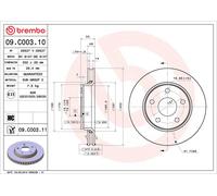 Brembo Disco Freno 09C00311