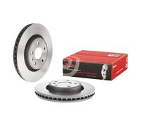 2x BREMBO 09.N236.21 Disco freno Anteriore per JEEP GRAND CHEROKEE IV (WK, WK2)
