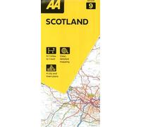 Road Map Scotland (AA Road Map Series 9) (AA Road Map Britain) Map - Folded Map. 3 miles to 1 inch.: 1:300000: 09