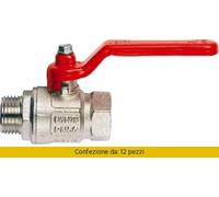 091 Valvola a Sfera Ideal gr 1 / 2 Pezzi 12 Itap 910012