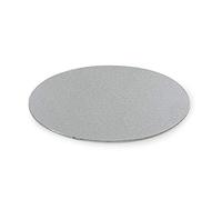 0931306 DECORA - CAKE BOARD SOTTILE SILVER Ø 30 CM X H 3 MM 12 INCH
