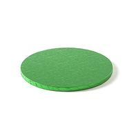 0931933 DECORA - SOTTOTORTA TONDO VERDE Ø 30 X H 1,2 CM