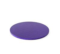 0931946 DECORA - SOTTOTORTA TONDO VIOLA Ø 25 X H 1,2 CM