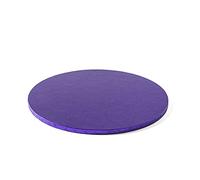 0931947 DECORA - SOTTOTORTA TONDO VIOLA Ø 30 X H 1,2 CM