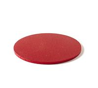 0931954 DECORA - SOTTOTORTA TONDO ROSSO Ø 30 X H 1,2 CM