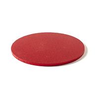 0931955 DECORA - SOTTOTORTA TONDO ROSSO Ø 35 X H 1,2 CM