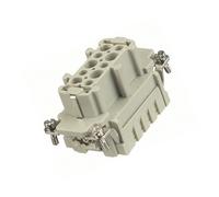 09330102702 Connettore: femmina ad angolo retto Han E PIN: 10 10 + PE 16A HARTIN