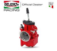 09381 CARBURATORE DELLORTO VHST 28 BS 2T ARIA MANUALE SCOOTER UNIVERSALE -ROSSO