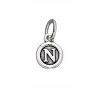 09604 Charm in Argento 925 Lettera "N" Bottone Giovanni Raspini