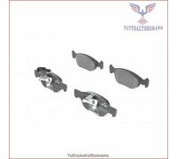 0986424246 Kit pastiglie freno Bosch Anteriore