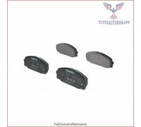 0986424319 Kit pastiglie freno Bosch Anteriore