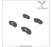 0986424489 Kit pastiglie freno Bosch Anteriore