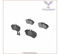 0986424635 Kit pastiglie freno Bosch Anteriore