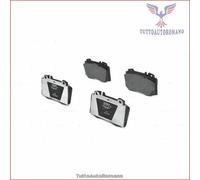 0986424705 Kit pastiglie freno Bosch Anteriore