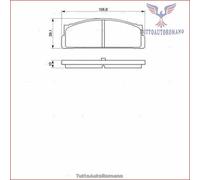 BOSCH 0 986 460 741 Kit pastiglie freni