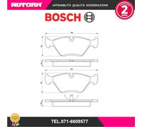 0986461752 Kit pastiglie freno, Freno a disco (MARCA BOSCH).