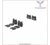 0986466871 Kit pastiglie freno Bosch Posteriore