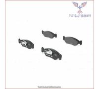Kit PASTIGLIE FRENO ANTERIORE BOSCH FORD FIESTA IV 1.8 D KW:44 dal 95>00