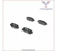 Set di pastiglie freno BOSCH 0 986 494 090, posteriore