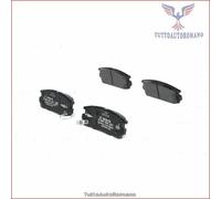 0986494251 Kit pastiglie freno Bosch Posteriore