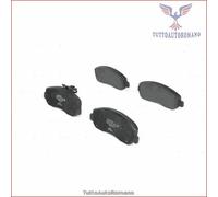 0986494498 Kit pastiglie freno Bosch Anteriore