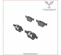 0986494705 Kit pastiglie freno Bosch Anteriore