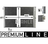 MAHLE AC 68 000P Condensatore climatizzatore